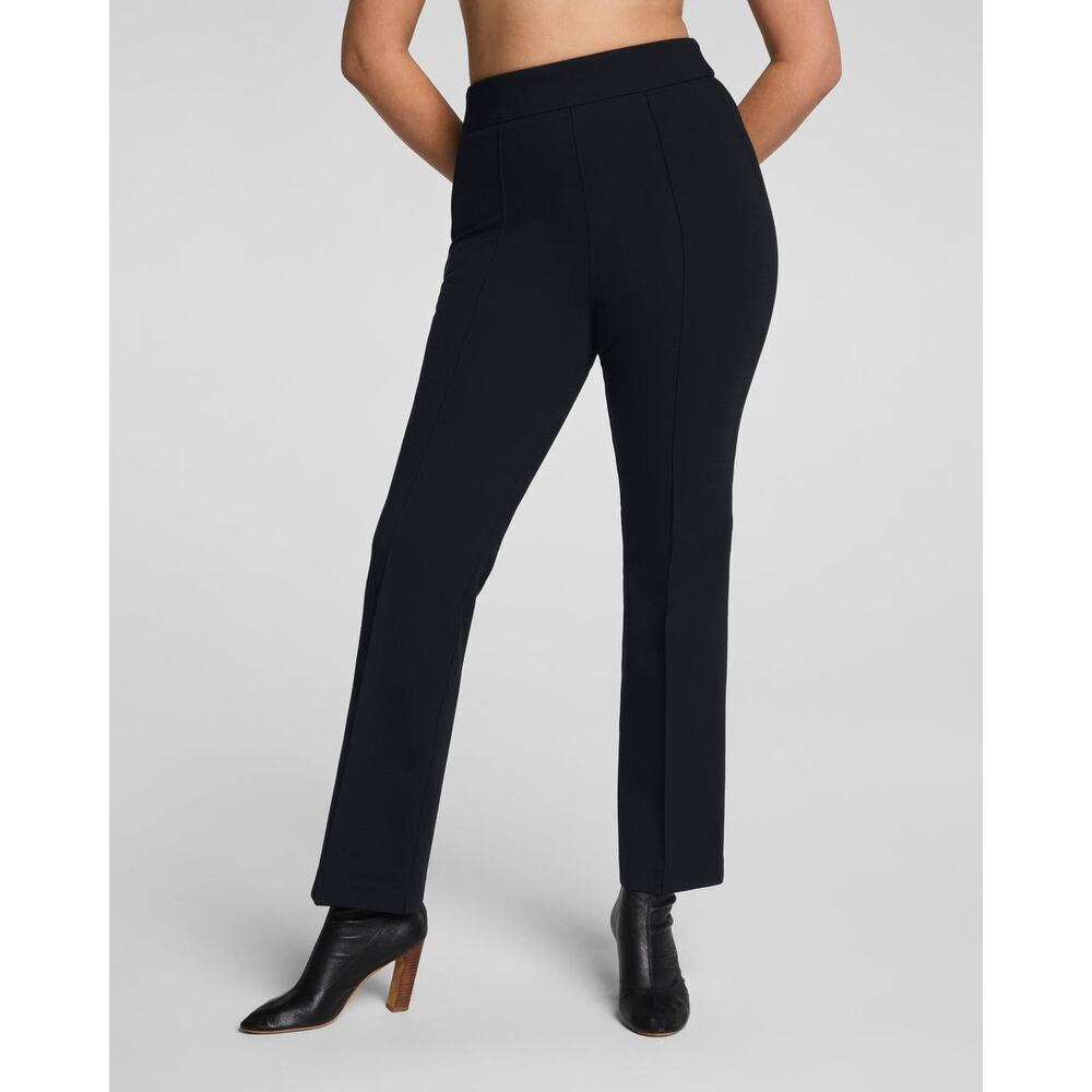 NWT Spanx The Perfect Pant Kick Flare Black Pants Size Small Petite